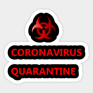 Virus quarantine Sticker